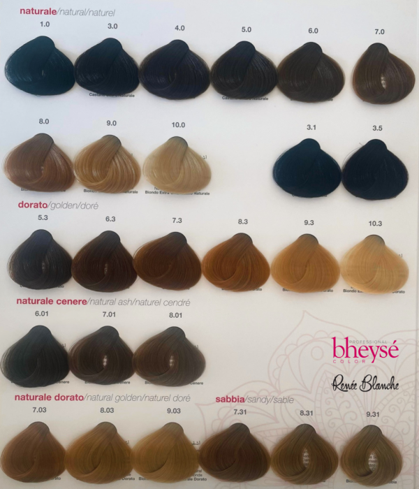 Farba do włosów profesjonalna Bheyse - Rene Blanche 100 ml   9.3