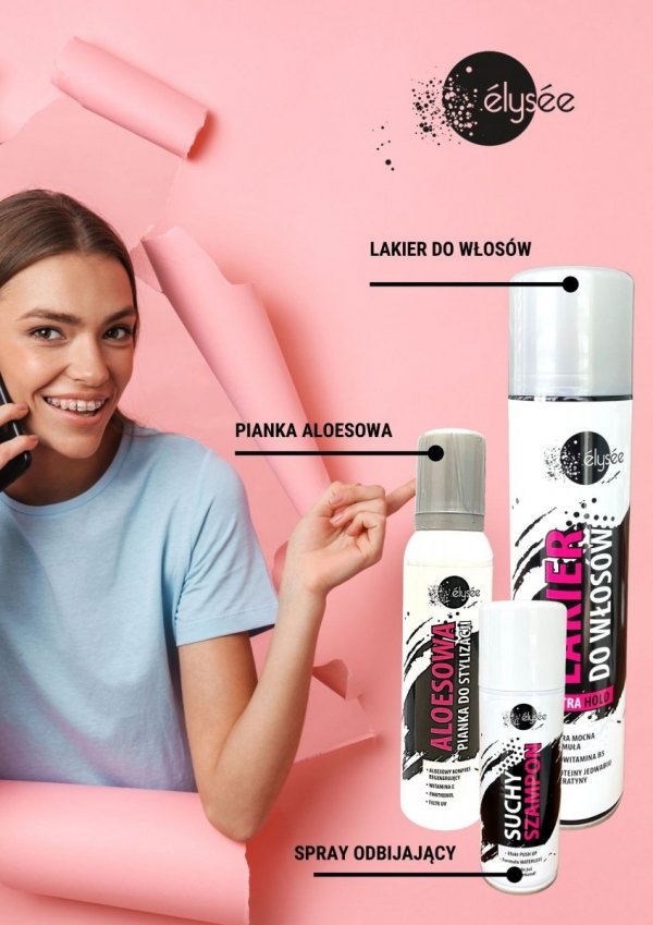 Spray unoszący u nasady - Suchy Szampon Push Up Elysee 200 ml.