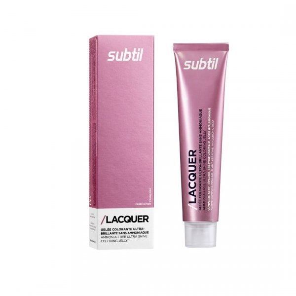 LACQUER 8,34 SUBTIL LACQUER XXL SHINE Profesjonalny Toner Kwasowy z efektem lustrzanego blasku  Subtil 60 ml.