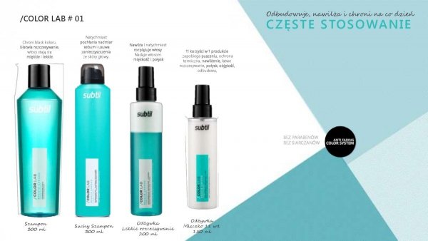 Kompleksowa Odżywka 11 w 1 Subtil Colorlab
