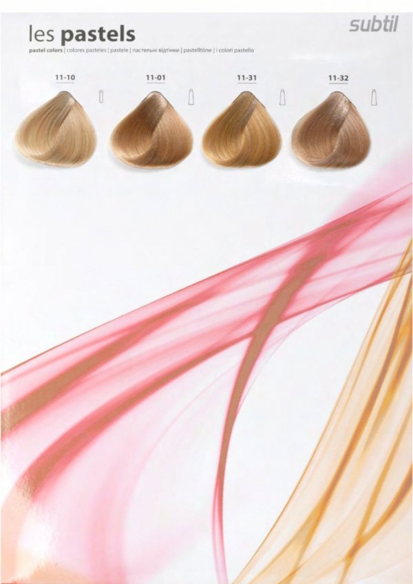 5/5 Crème - Châtain Clair Acajou Profesjonalna Farba do włosów Subtil CREME  60 ml.
