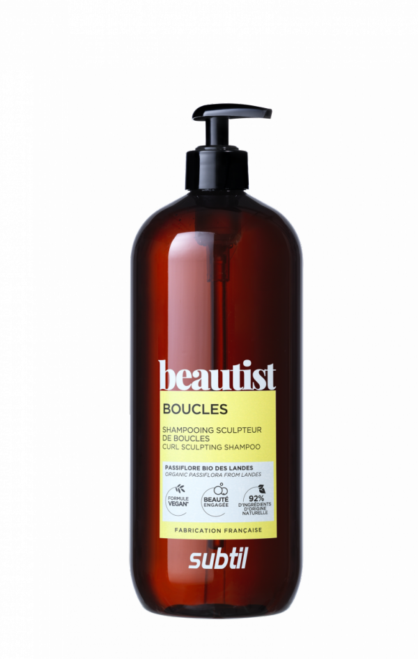 Beautist - Szampon do włosów kręconych ujarzmiający loki 950 ml. Profesjonalna linia fryzjerska