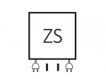 ZIGZAG 835x500 RAL 9005 Mat ZS