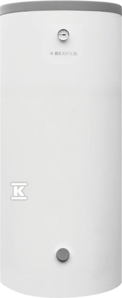 Wymiennik W-E 220.81 PC MEGA do Pomp Ciepła z Dużą Wężownicą Spiralną Stojący 220L