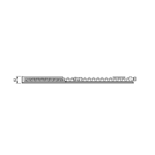 Purmo Plan Ventil Compact Flex FCVF11 900x800