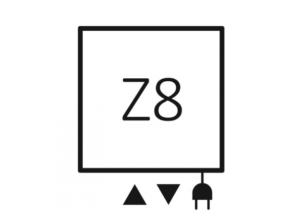 ZIGZAG 1070x500 Anodic Black Z8