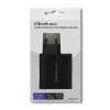 Qoltec Ładowarka sieciowa | 63W | 5-20V | 1.5-3A | USB typ C PD |       USB QC 3.0 | Czarna