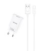 USAMS Ładowarka sieciowa 1xUSB T21 Lightning 2,1A