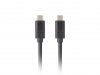 Lanberg Kabel USB-C M/M 3.1 gen 2 1.8M 10GB/S PD100W czarny
