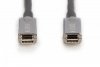 Digitus Kabel połączeniowy hybrydowy AOC USB 3.1 Typ C/USB Typ C 4K 60Hz 15m