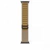 Apple Opaska Alpine w kolorze beżu do koperty 49 mm - rozmiar S - elementy z tytanu w kolorze czarnym