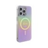 Guess IML Iridescent MagSafe - Etui iPhone 15 Pro Max (różowy)