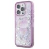 Hello Kitty Liquid Glitter 50TH Anniversary Party - Etui iPhone 16 Pro Max (fioletowy)