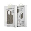 Guess Bundle Pack MagSafe 4G Metal Gold Logo - Zestaw etui + Power Bank 5000mAh MagSafe iPhone 15 (brązowy)