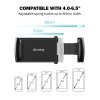 Crong Universal Smart Car Holder – Uniwersalny uchwyt samochodowy do telefonu 4-6,5” (czarny)