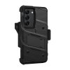 ZIZO BOLT Series - Pancerne etui Samsung Galaxy S23 ze szkłem 9H na ekran + uchwyt z podstawką (czarny)