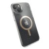 Speck Presidio Perfect-Clear with Glitter + MagSafe - Etui iPhone 15 Plus / 14 Plus z powłoką MICROBAN (Clear / Gold Glitter)