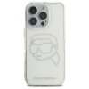 Karl Lagerfeld IML Rhinestones Karl Head - Etui do iPhone 16 Pro Max (przezroczysty)