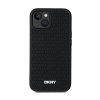 DKNY 3D Rubber Repeat Pattern - Etui iPhone 15 / 14 / 13 (czarny)