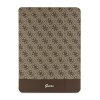 Guess 4G Stripe Allover - Etui iPad Pro 12.9 (2022-2020) (Brązowy)