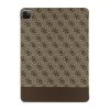 Guess 4G Stripe Allover - Etui iPad Pro 12.9 (2022-2020) (Brązowy)