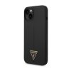 Guess Silicone Triangle Logo - Etui iPhone 14 Plus (czarny)