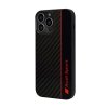 Audi Carbon Fiber Stripe - Etui iPhone 13 Pro Max (Czarny)