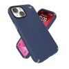 Speck Presidio2 Grip - Etui iPhone 16e / iPhone 15 / iPhone 14 / iPhone 13 (Coastal Blue / Dust Grey / White)
