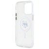 Karl Lagerfeld IML Metal Choupette Head MagSafe - Etui iPhone 14 Pro Max (biały)