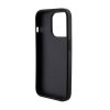 Guess Grip Stand 4G Saffiano Strass Logo - Etui iPhone 15 Pro (czarny)