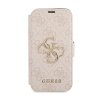 Guess Booktype 4G Big Metal Logo - Etui iPhone 13 Pro Max (różowy)