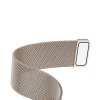 Crong Milano Steel – Pasek ze stali nierdzewnej do Apple Watch 44/45/46/49 mm (szampański)