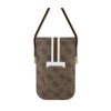 Guess 4G Stripes - Torebka crossbody na telefon (brązowy)