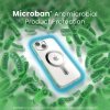 Speck Presidio Perfect-Clear ClickLock & MagSafe - Etui iPhone 16e / iPhone 15 / iPhone 14 / iPhone 13 (Clear / Chrome Finish / 