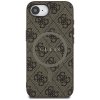 Guess 4G Ring Classic Logo MagSafe - Etui do iPhone 16e (brązowy)