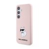 Karl Lagerfeld Silicone Choupette - Etui Samsung Galaxy S24+ (różowy)