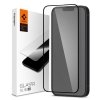 Spigen Glass FC - Szkło hartowane do iPhone 16e / iPhone 14 / iPhone 13 / iPhone 13 Pro (Czarna ramka)