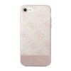 Guess 4G Bottom Stripe Collection - Etui iPhone iPhone SE (2022/2020) / 8 / 7  (różowy)