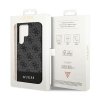 Guess 4G Bottom Stripe Metal Logo Collection - Etui Samsung Galaxy S24 Ultra (czarny)