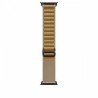 Apple Opaska Alpine w kolorze beżu do koperty 49 mm - rozmiar S - elementy z tytanu w kolorze czarnym 