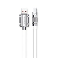 WEKOME WDC-186 Wingle Series - Kabel połączeniowy USB-A do USB-C Fast Charging 1 m (Biały) 