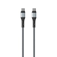 Energizer Ultimate - Kabel połączeniowy USB-C do USB-C 2m (Srebrny) 