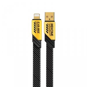WEKOME WDC-190 Mecha Series - Kabel połączeniowy USB-A do Lightning Fast Charging 1 m (Żółty)