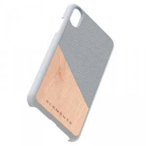 Nordic Elements Original Hel - Drewniane etui iPhone Xs Max (Light Grey)