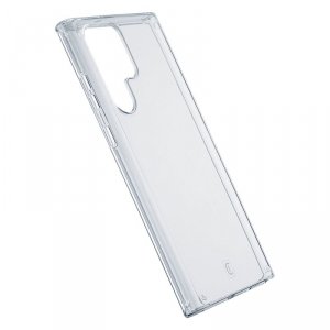 Cellularline Clear Strong - Etui Samsung Galaxy S23 Ultra z ochroną antybakteryjną (przezroczysty)
