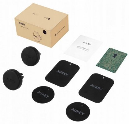 AUKEY HD-C5 zestaw 2 szt. magnetyczne uchwyty samochodowe