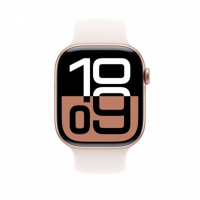 Apple Pasek sportowy w kolorze łagodnego różu do koperty 46 mm - rozmiar S/M