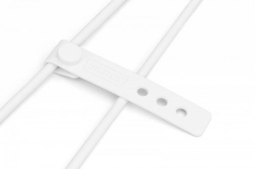 Digitus Kabel zasilający silikonowy USB-A - USB-C, USB 2.0 60W, 0,5m Biały