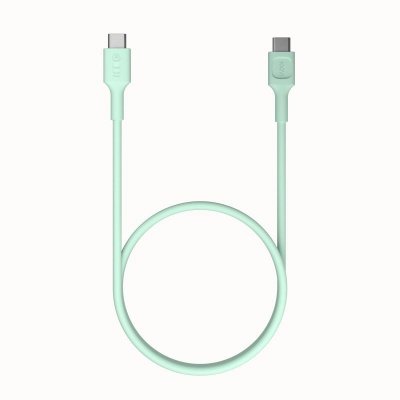 Green Cell Kabel USB-C-USB-C PowerFlex 100W silikonowy 1.2m zielony