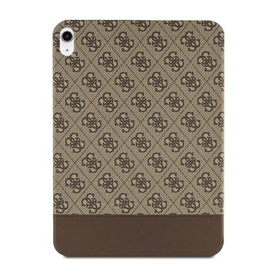 Guess 4G Stripe Allover - Etui iPad 10.9&quot; (2022) (Brązowy)